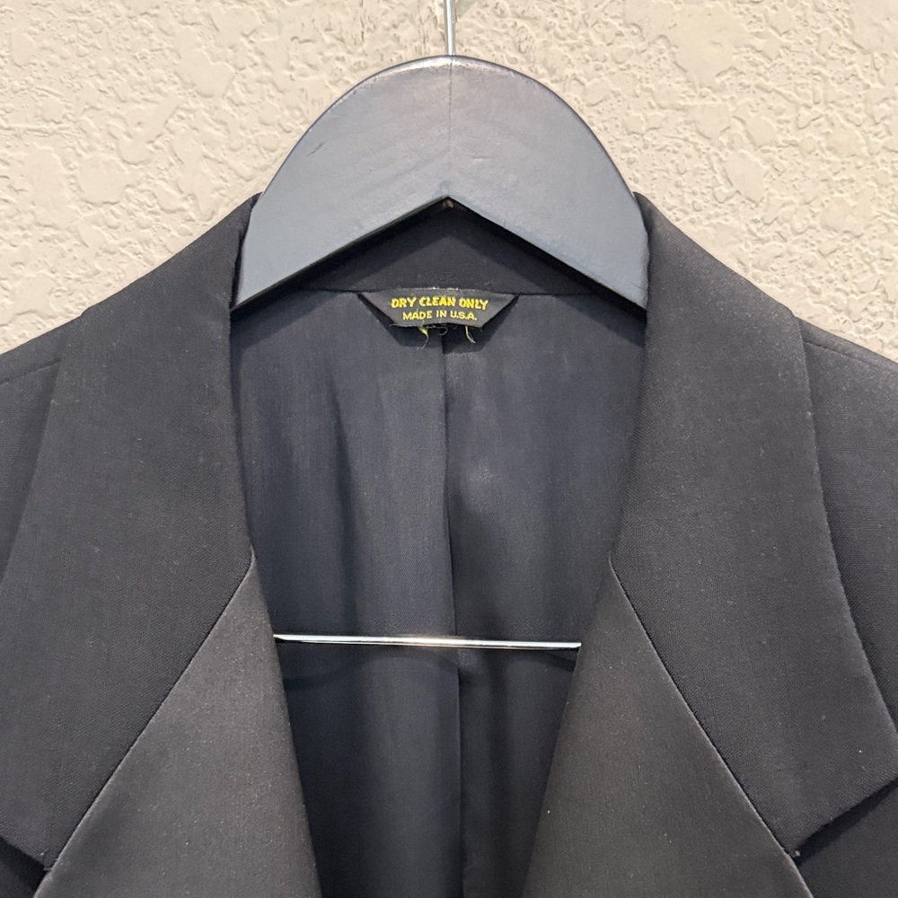 Pierre Balmain Classic Black Men's Blazer 42 L - Picture 4 of 11